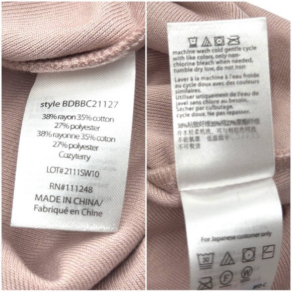 Barefoot Dreams CozyTerry Onesie Baby Bundle Size 3-6M - Picture 9 of 16